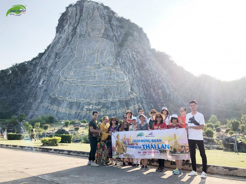 Hình ảnh kỷ niệm đoàn Thái Lan khởi hành 4-12-2019